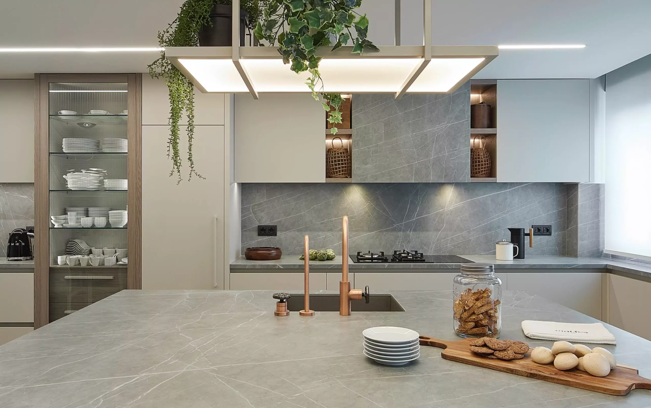 Neolith Kitchen and Island tops slough